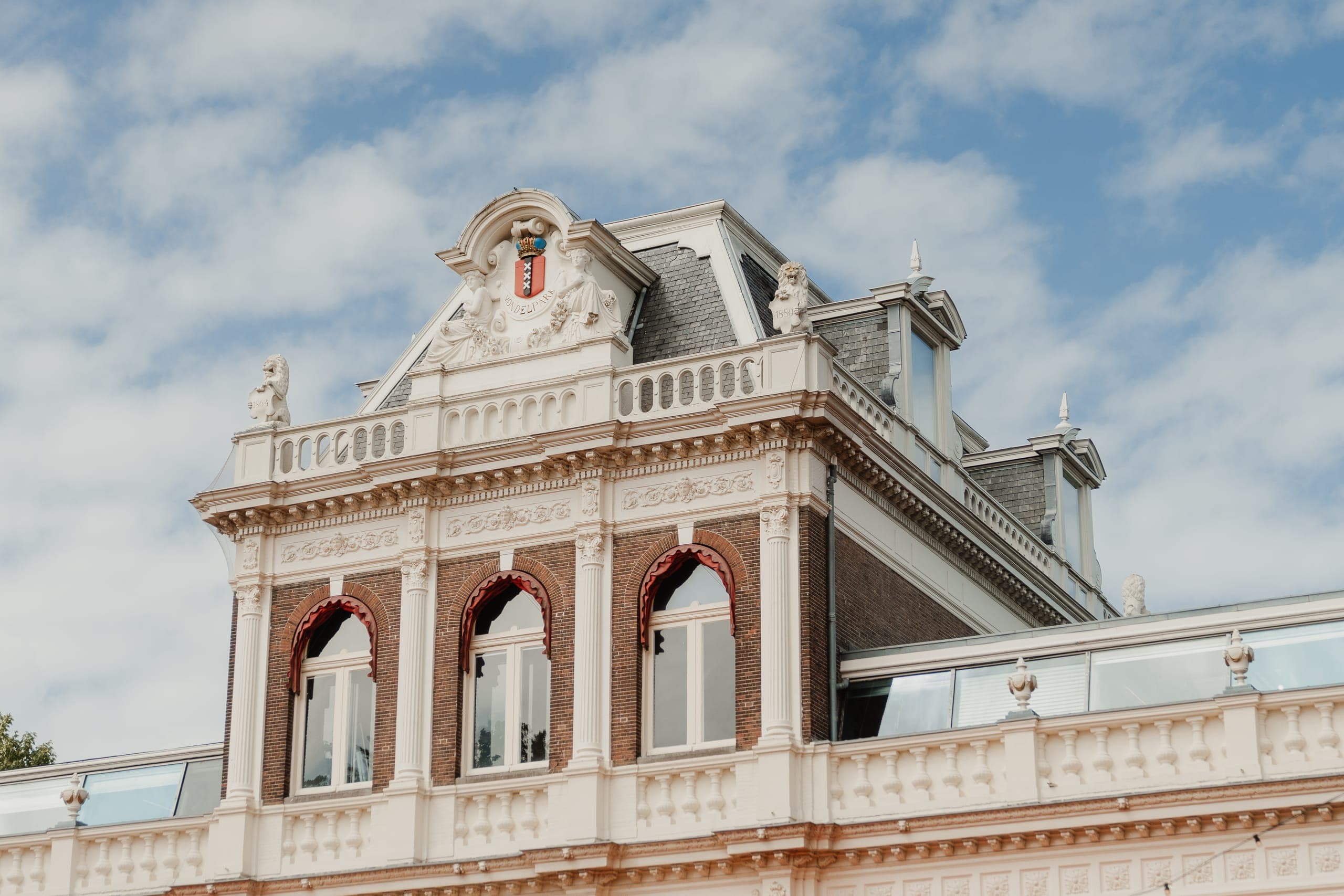 Elegant facades and details