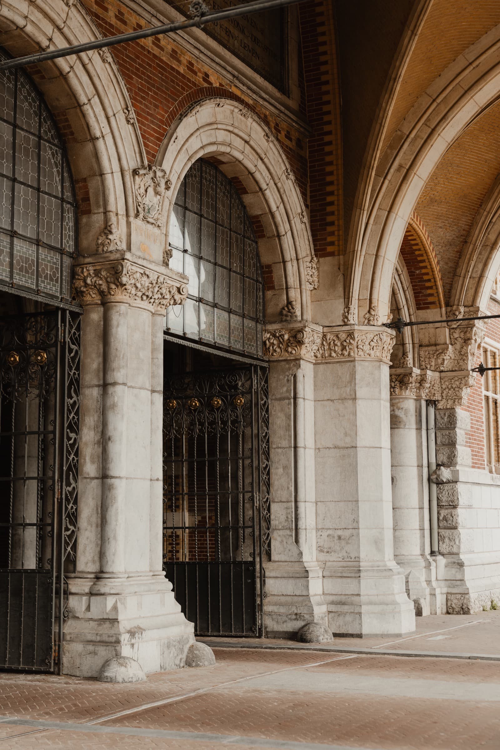 Detail van een Amsterdams interieur
